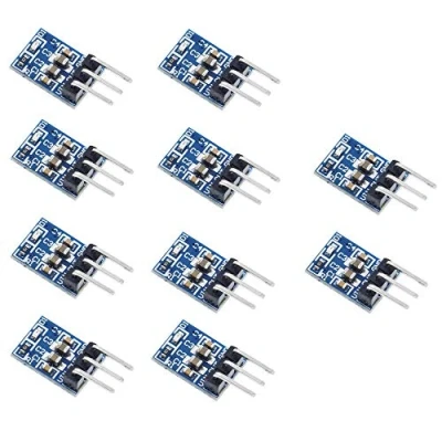 Abbildung von ZkeeShop 10 stücke DC Buck Modul Spannungsregler 4.75V 12V bis 3.3V Step Down Energieversorgungs 800mA