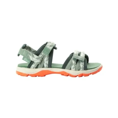 Abbildung von Jack Wolfskin 2 IN 1 Trekkingsandale für Kinder, Größe: 30, Mint leaf Schuhe