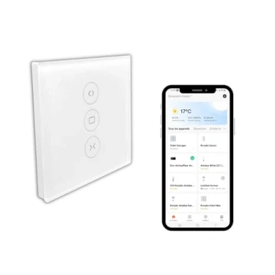 Abbildung von Konyks Vollo Max 3 Smart Rollladenschalter Einfache Installation, Sprachsteuerung mit Alexa, Google Home und Siri Fernsteuerung, Zeitprogrammierung