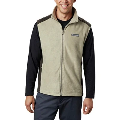 Abbildung von Columbia Herren Steens Mountain Vest Fleece Weste, Tusk/Buffalo, XL