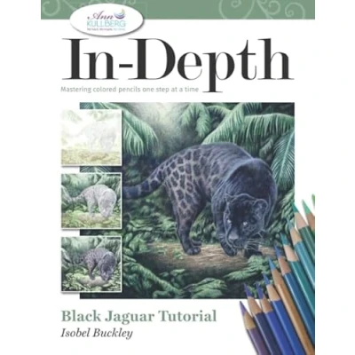 Abbildung von In Depth Black Jaguar Tutorial: Mastering Colored Pencils One Step at a Time (In Pencil Tutorials)