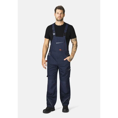 Abbildung von HERO by John Medoox Arbeitslatzhose &quot;EDMONTON Pro Workwear Arbeits Cargo Latzhose&quot;, Latzhose Funktionsqualitätfür Herren