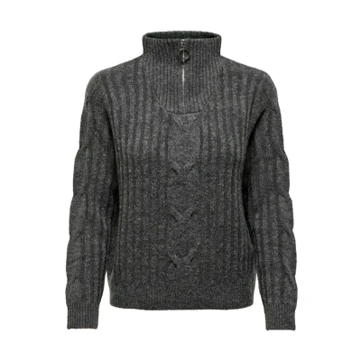 Abbildung von JDY Stehkragenpullover &quot;JDYANDREA L/S ZIP CABLE PULLOVE KNT NOOS&quot;