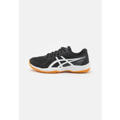 Abbildung von Asics Upcourt 6 Handballschuh, Herren, Größe: 42, Black/white Lederimitat/textil