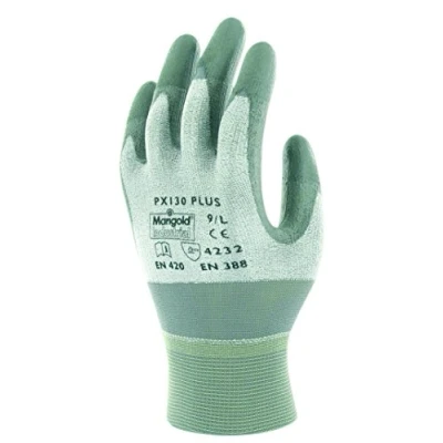 Abbildung von Ansell PX130 Plus Mehrzweckhandschuhe, Mechanikschutz, Grau, Größe 8 (12 Paar pro Beutel)