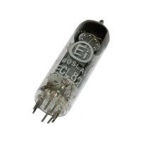 Abbildung von n.A. ECL 82 = 6 BM 8 Elektronische Röhre Triode Pentode 100 V, 170 V 3,5 mA, 41 Anzahl der Pole (numer): 9 Sockel: noval, Inhalt: 1 Stück