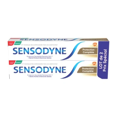 Abbildung von Sensodyne Protection Complète Lot de 2 x 75ml