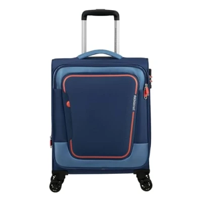 Abbildung von American Tourister Pulsonic Trolley 80/30 Erweiterbar Boardcase, Größe: Small, Combat navy
