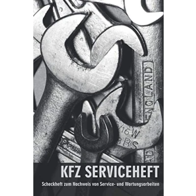 Abbildung von KFZ Serviceheft: Universal PKW Scheckheft für alle Fahrzeuge und Modelle zum Nachweis von Service Wartungsarbeiten (KFZ, LKW, Motorrad, Traktor)