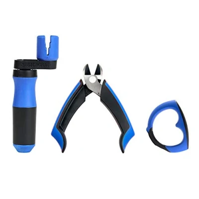 Abbildung von Music Nomad Grip Winder/Cutter/Abzieher/10 mm Schraubenschlüssel All in One Premium Saitenwechsel Set für alle Gitarren und Bässe