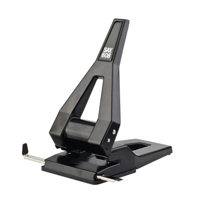 Abbildung von Locher SAX 608 Schwarz Metall 63 Blatt 1 Stk.