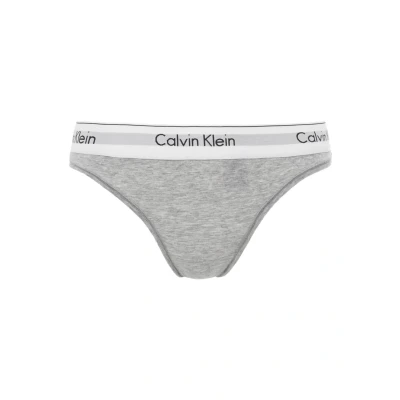 Abbildung von Calvin Klein Underwear Thong ICON String, Damen, Größe: Large, Grey heather