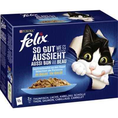 Abbildung von Felix So gut wie es aussieht Geschmacksvielfalt aus dem Wasser in Gelee