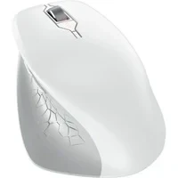 Abbildung von CHERRY Stream Mouse Comfort, Kabellose Ergonomische Maus mit Gummierter Daumenauflage, Speziell für Rechtshänder, 2,4 GHz Funk, 6 Flüsterleise Tasten, Weiß