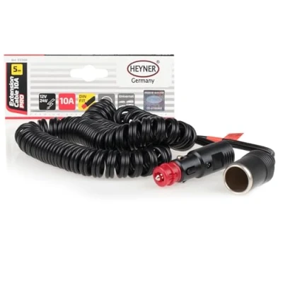 Abbildung von HEYNER ExtensionCable Pro 511350 Ladekabel, Zigarettenanzünder 12, 24 10 max. 120