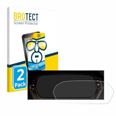 Abbildung von BROTECT (2 Stück Schutzfolie für Audi A3 2023 Virtual cockpit Displayschutz Folie Ultra Klar