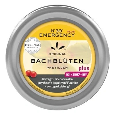 Abbildung von Bachblüten No.39 Notfall Pastillen Plus 50 g