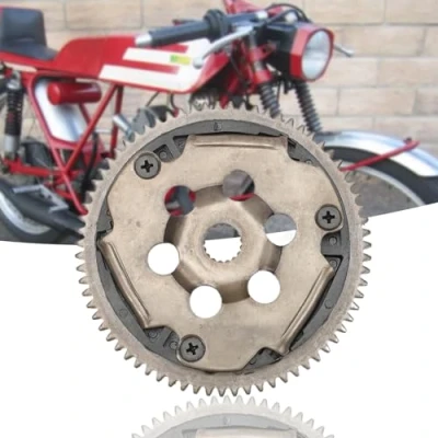 Abbildung von MangWany Starter Freilaufritzel kompatibel mit Yamaha Aerox MBK Nitro Minarelli 50cc 2 Takt