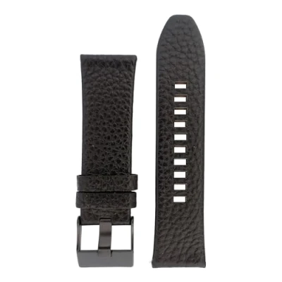 Abbildung von Diesel Armbanduhren für Herren 26mm, Schwarz Leder, original ersatzband DZ4323