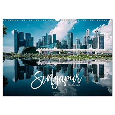 Abbildung von Singapur entdecken (Wandkalender 2025 DIN A3 quer), CALVENDO Monatskalender