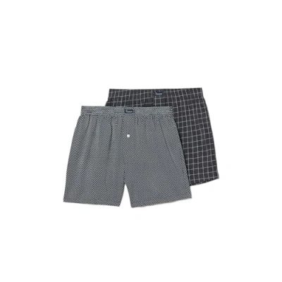 Abbildung von Abanderado Herren Pack Bóxer Punto Esenciales Estampados Boxershorts, Gemischt, Grau, 52 (2er