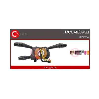 Abbildung von CASCO CCS74089GS Lenkstockschalter ALFA ROMEO: MiTo