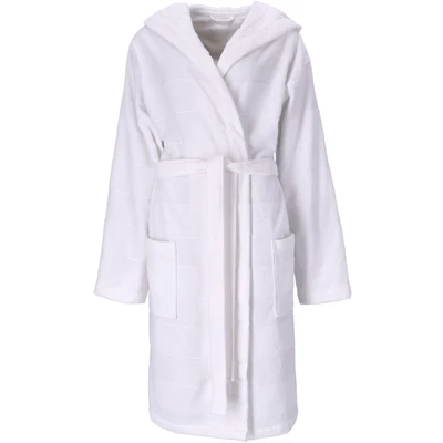 Abbildung von Vossen Santiago Unisex Bademantel, Größe: XS, Weiss