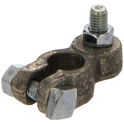 Abbildung von HERTH+BUSS ELPARTS 52285131 Batteriepolklemme für Minuspol, Schraubklemme, Pressteil Messing