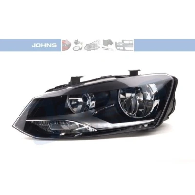 Abbildung von JOHNS 95 27 09 2 Scheinwerfer links H7/H7 mit Blinklicht Stellmotor für LWR VOLKSWAGEN: Polo V Schrägheck, Limousine