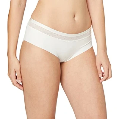 Abbildung von S by sloggi Damen Silhouette Low Rise Cheeky Slip, Angora, 46