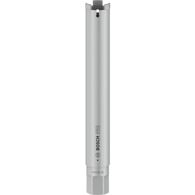 Abbildung von Bosch 1x PRO Multi Material Diamanttrockenbohrkronen für 1 1/4 Zoll UNC und Diamantbohrer (für Kalk Sandsteine, Ziegelstein, Ø 52 mm, Professional Zubehör Diamantbohrer)