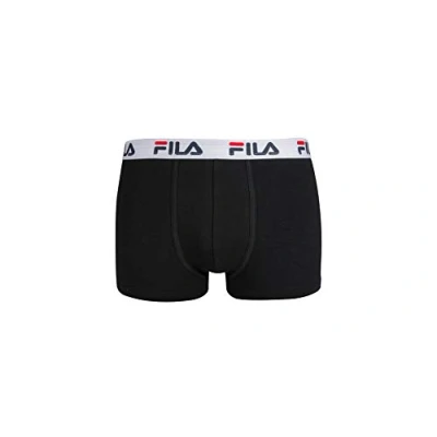 Abbildung von Fila Herren Boxer Shorts Black L atmungsaktiv und bequem
