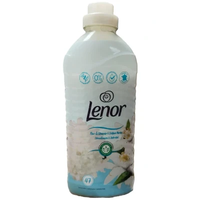 Abbildung von 8x Lenor Weichspüler flüssig Zitronenblüte &amp; Meereskristall 987ml / 47 Wäschen