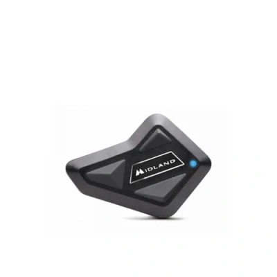 Abbildung von Midland BT Mini Single C1410, Bluetooth Kommunikationssystem für Motorradfahrer, Helm Headset mit Geräuschunterdrückung, Bike to Kommunikation, Navigations und Musik, 500 m, bis zu 3 Personen