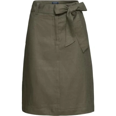Abbildung von Highmoor Kurzer Leinenrock Khaki 40
