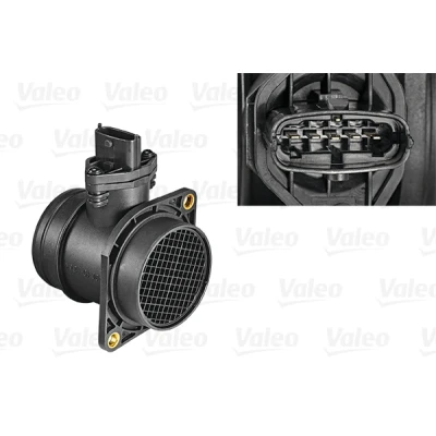 Abbildung von VALEO 253713 Luftmassenmesser mit integriertem Lufttemperatursensor FIAT: Grande Punto Schrägheck, Stilo Multipla, ALFA ROMEO: GT, 147