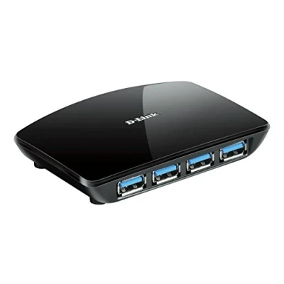 Abbildung von D Link DUB 1340/B SuperSpeed USB 3.0 Hub mit 4 Anschlüssen