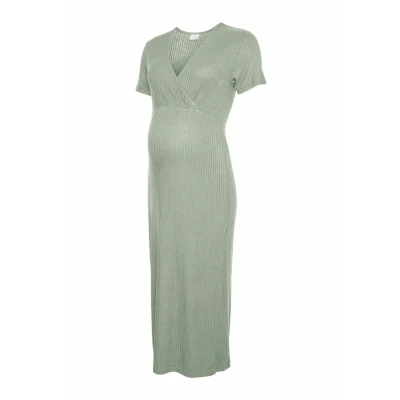 Abbildung von Mama.licious Mltrinity Tess Ss JRS Midi Dress 2F Noos