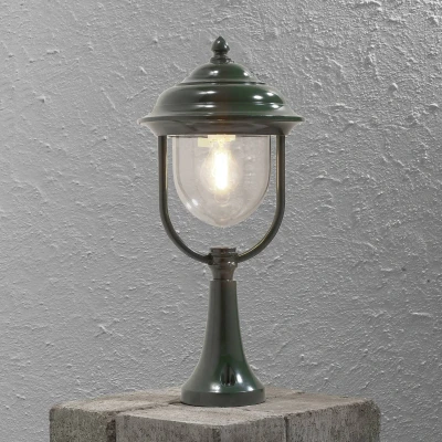 Abbildung von Konstsmide Parma 7224 600 Sockelleuchte / B: 24cm T: H: 54cm 1x75W IP43 lackiertes Aluminium grün