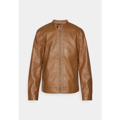 Abbildung von Only &amp; Sons Onsmike Racer Jacket Kunstlederjacke, Herren, Größe: Small, Monks robe