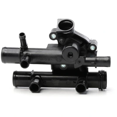 Abbildung von METZGER 4006095 Kühlwasserthermostat 83 mit Dichtung ohne Sensor Kunststoff RENAULT: ESPACE 4, MASTER 2 Kasten, TRAFIC Kasten