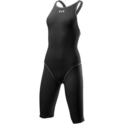Abbildung von TYR Damen THRESHER Female Open Back Combinaison, Noir gris, 22