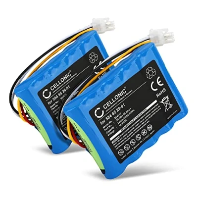 Abbildung von 2X CELLONIC Akku kompatibel mit Gardena Sileno R100Li, R100LiC, Life, Husqvarna Automower 315, 430X, 420, 315X, 450X, 440 (Husqvarna 589586201) 18.5V 3400mAh Li Ion
