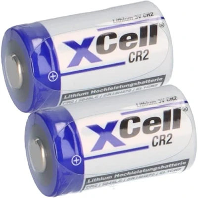 Abbildung von 2X XCell Photobatterie CR2 Lithium 3V 850mAh CR15H CR15H270 CR17355 DLCR2 AKKUman Set (2er)