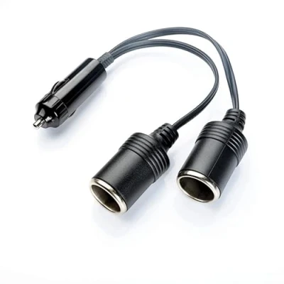Abbildung von Ziyan KFZ 12V/24V Auto Zigarettenanzünder Verteiler Splitter Stecker Buchse Adapter Einbua