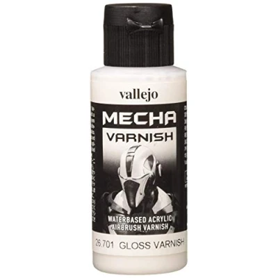 Abbildung von Vallejo AV Mecha Acryl Farbe für Airbrush, Gloss Varnish, 60 ml