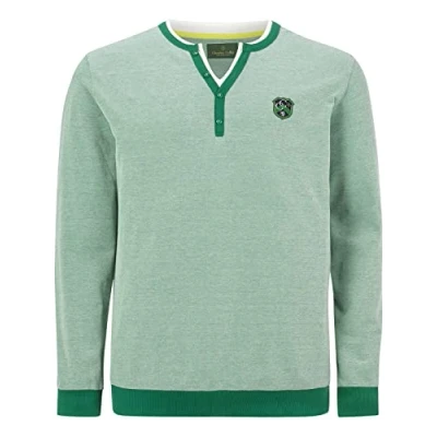 Abbildung von Charles Colby Sweatshirt EARL DARRAGH im zweifarbigen Baumwoll Pikee
