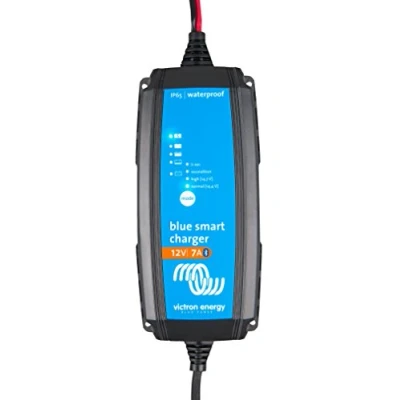 Abbildung von Victron Energy Blue Smart Batterie Ladegerät 12 Volt 7 Ampere 230V Autobatterie Batterieerhaltungsgerät und Desulfator IP65 Geschützt Bluetooth CEE 7/17