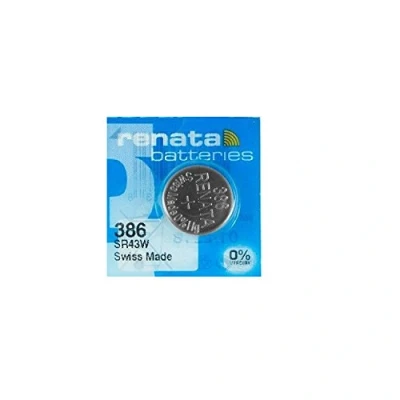 Abbildung von Renata Uhrenbatterie SP 386 ///;(301 ) SR43W (SR43,LR43,AG12);1 Pack