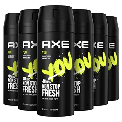 Abbildung von Axe Bodyspray You Deodorant für Herren, 150 ml, 6 Stück